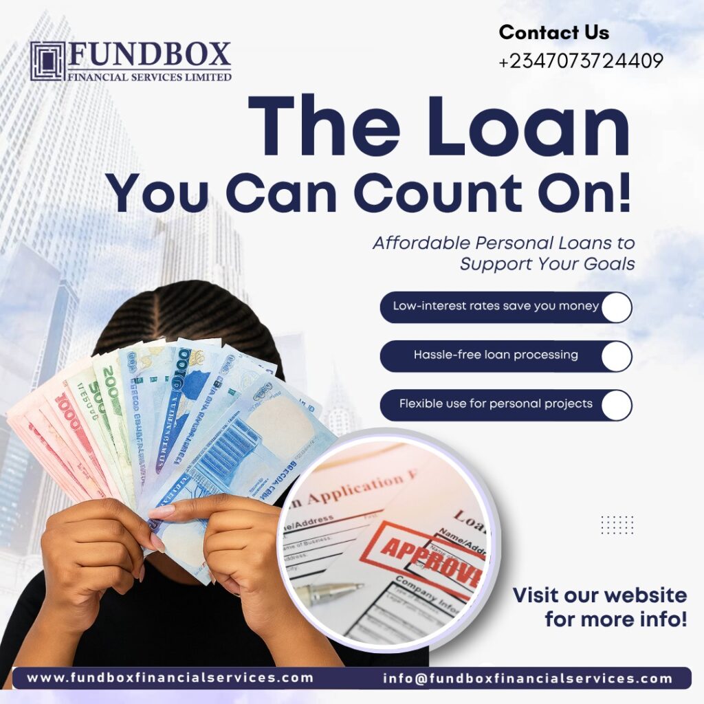 Need financial support to achieve your goals? Fundbox Financial Services Limited offers…