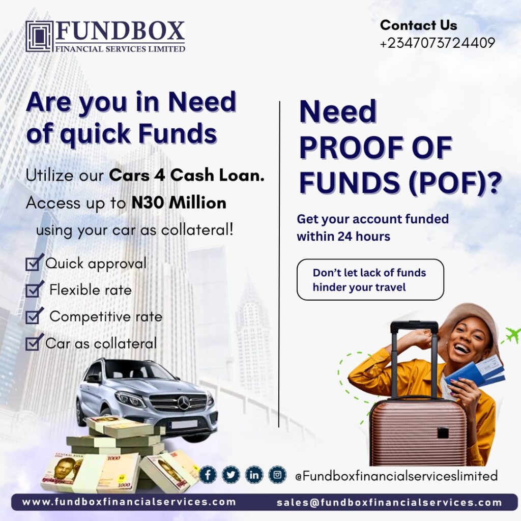 💰 Need Quick Funds or Proof of Funds (POF)? 💼 FundBox Financial…