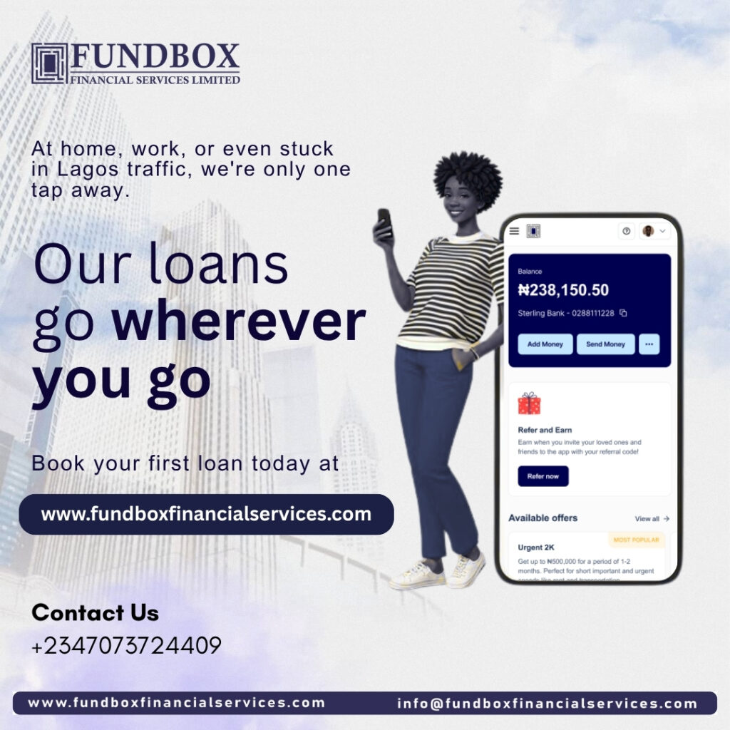 At home, work, or even stuck in Lagos traffic, we’re only one…