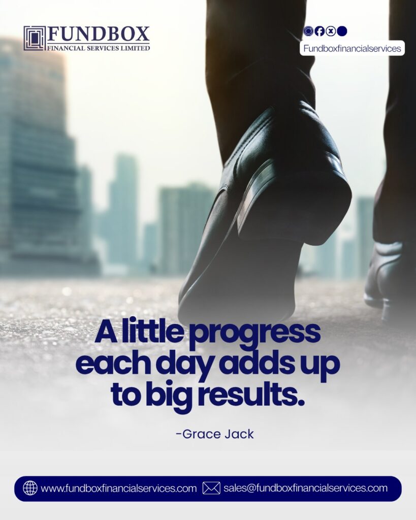 Little daily progress builds consistency and is proof of commitment, your tool…